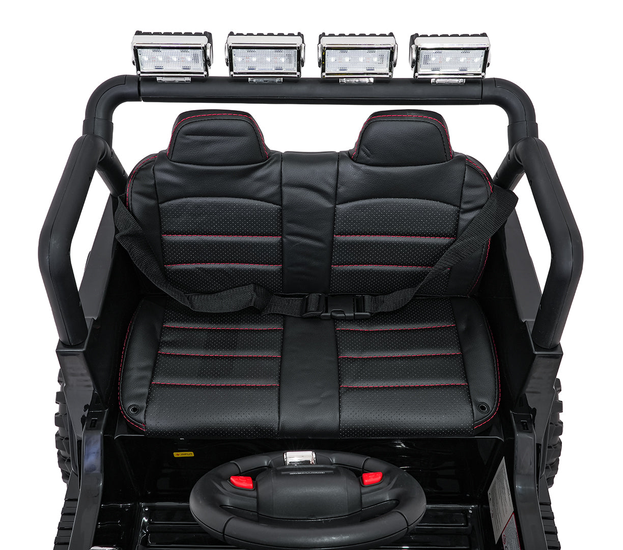 Auto na akumulator Jeep BEAST 4x4 - crni