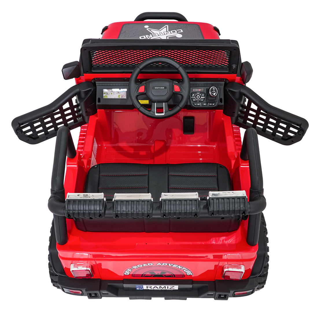 Auto na akumulator Jeep BEAST 4x4 - crveni
