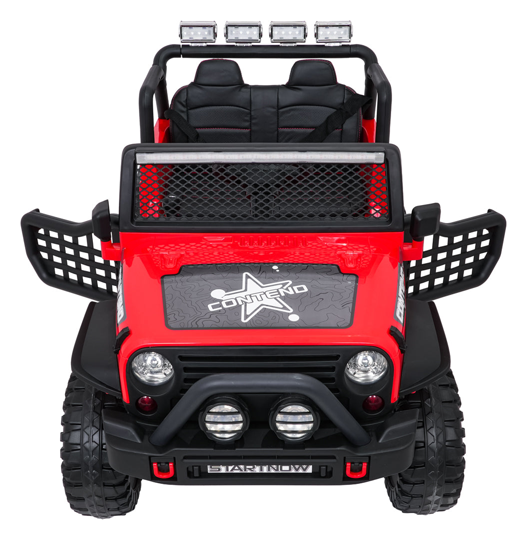 Auto na akumulator Jeep BEAST 4x4 - crveni