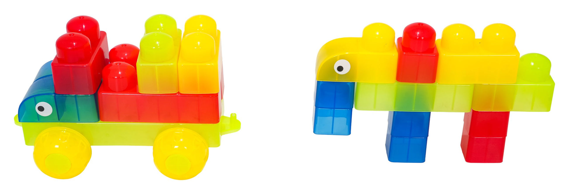 Set kockica za slaganje od GEL blokova - 37 elemenata