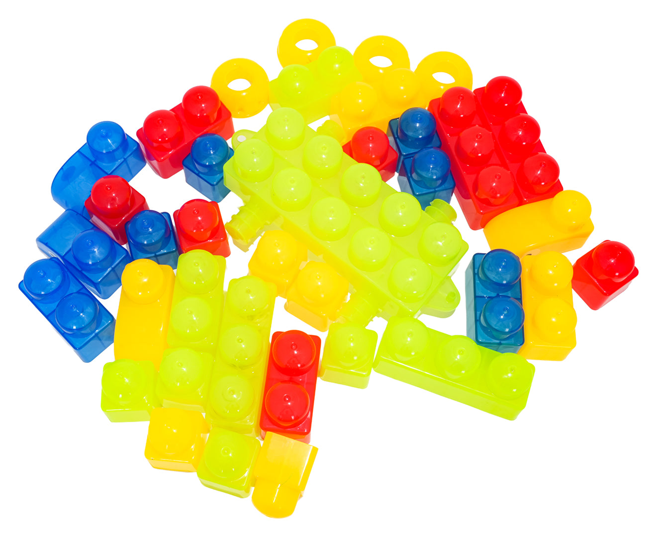Set kockica za slaganje od GEL blokova - 37 elemenata