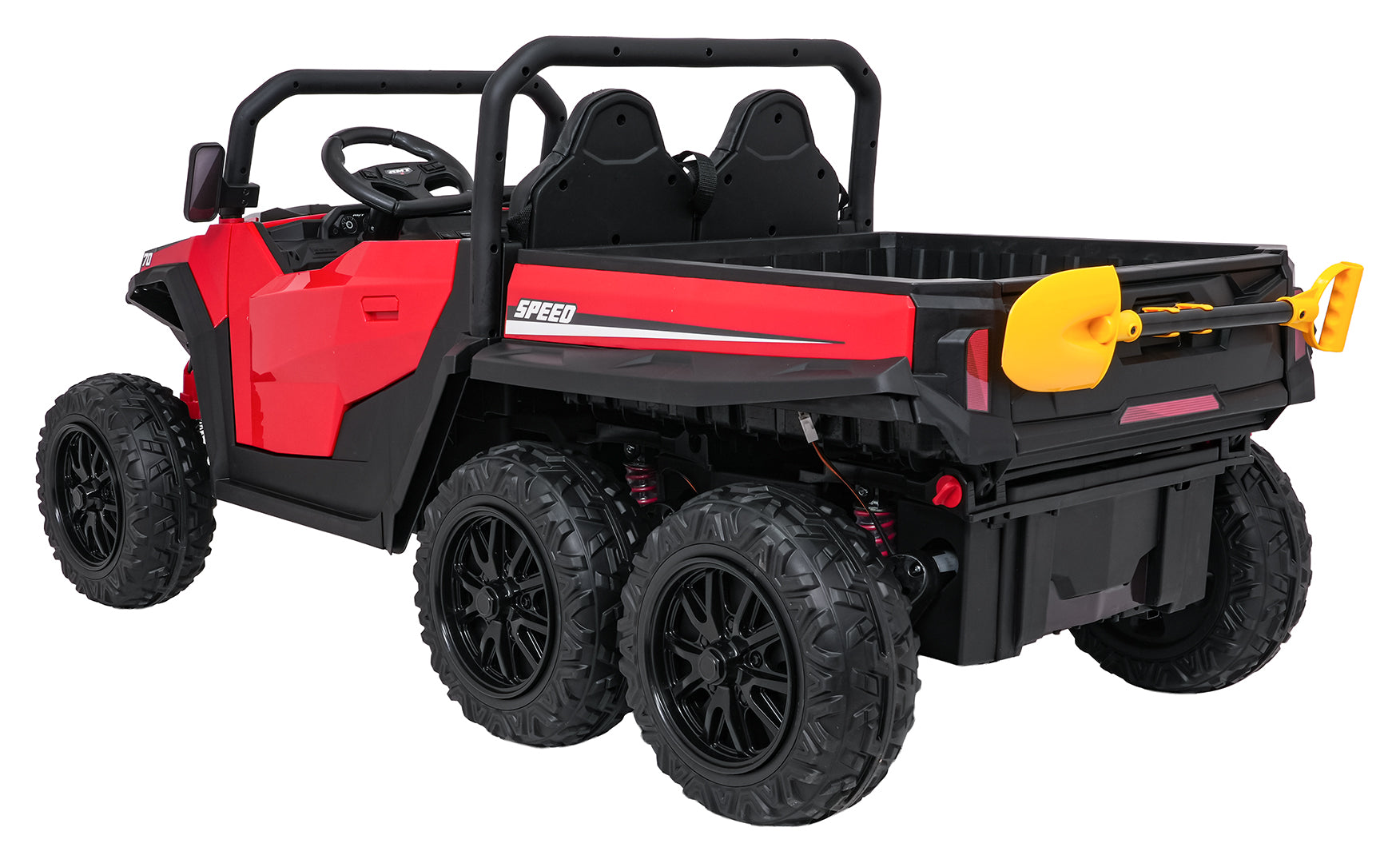 Auto na akumulator Farmer Truck X-POWER 4x4 - DVOSJED - crveni