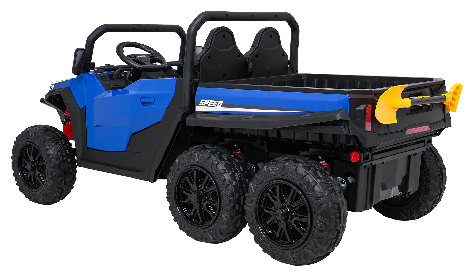 Auto na akumulator Farmer Truck X-POWER 4x4 - DVOSJED - plavi