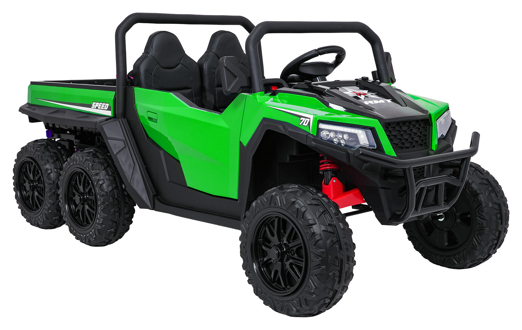 Auto na akumulator Farmer Truck X-POWER 4x4 - DVOSJED - zeleni