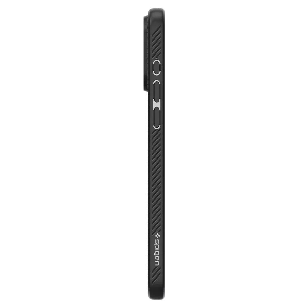 SPIGEN Liquid Air maska za IPHONE 15 PRO MAX mat crna