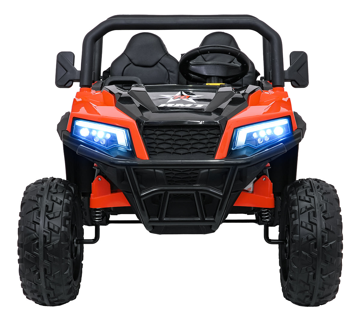 Auto na akumulator Farmer Truck X-POWER 4x4 - DVOSJED - narančasti