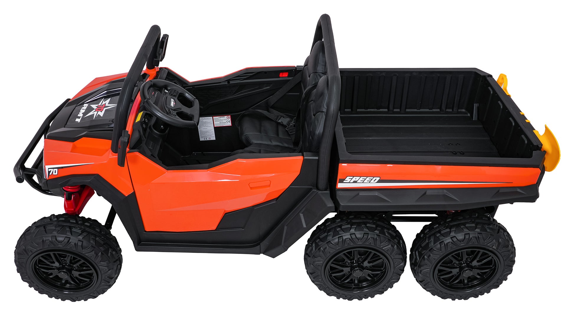 Auto na akumulator Farmer Truck X-POWER 4x4 - DVOSJED - narančasti