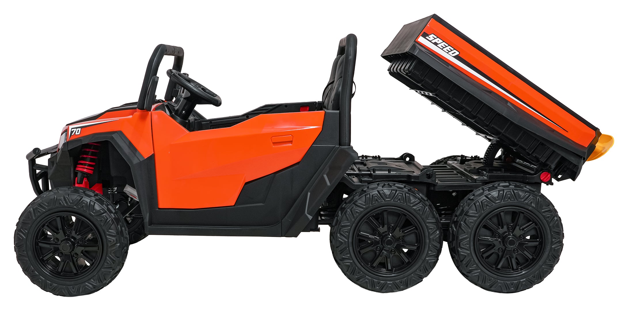Auto na akumulator Farmer Truck X-POWER 4x4 - DVOSJED - narančasti