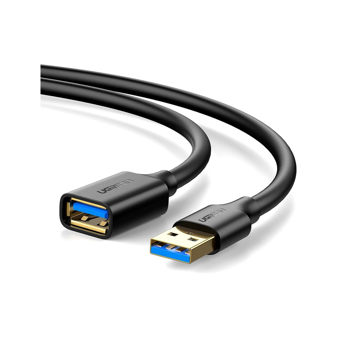 Ugreen US132 USB kabel USB 3.2 Gen 1 (3.1 Gen 1) 1 m USB A 5 Gbit/s Crno