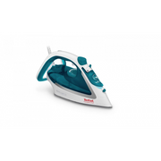 Tefal EasyGliss Plus FV5718 glačalo Glačalo za suho & parno glačanje Dirilium podnica za glačalo 2400 W Tirkizno, Bijelo