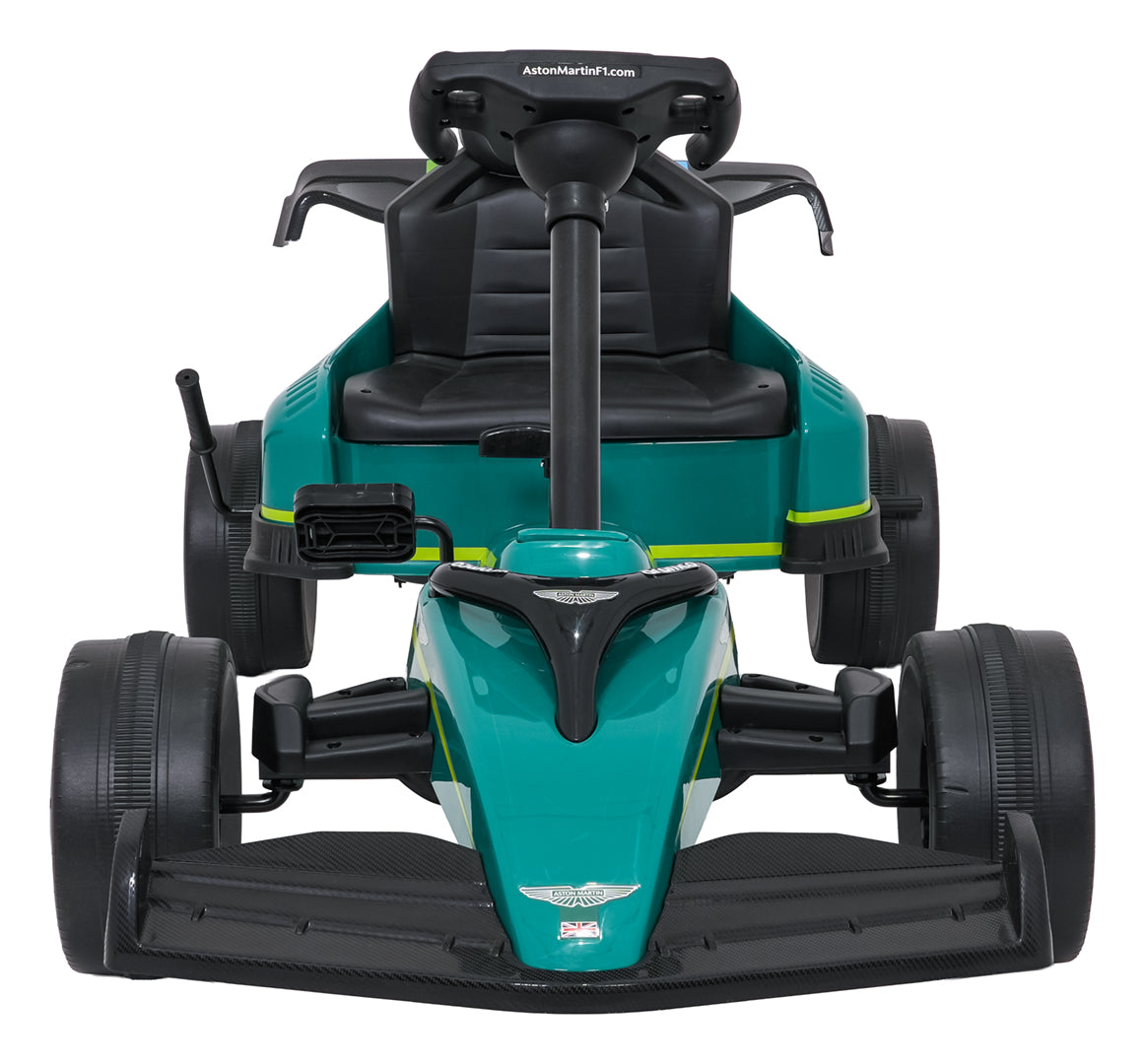Licencirani Go-Kart na pedale Aston Martin - tirkizni