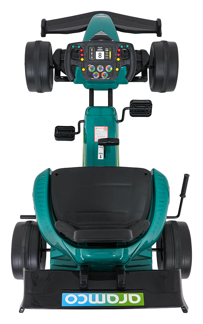 Licencirani Go-Kart na pedale Aston Martin - tirkizni