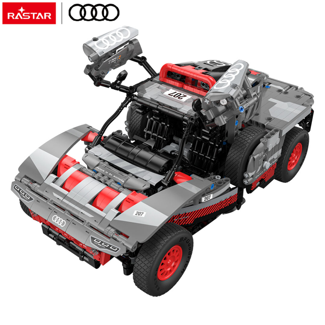 Car Blocks 1:14 Audi RS Q e-tron Gray RASTAR