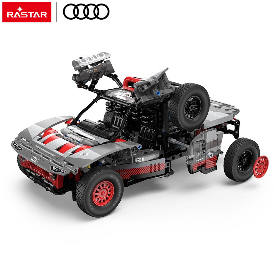 Car Blocks 1:14 Audi RS Q e-tron Gray RASTAR