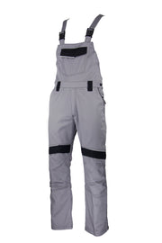 Radne farmer hlače GREENLAND svjetlosivo-crne