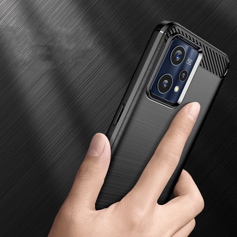 TECH-PROTECT TPUCARBON OVITEK ZA REALME 9 PRO+ ( 9 PRO PLUS )/ REALME 9 4G