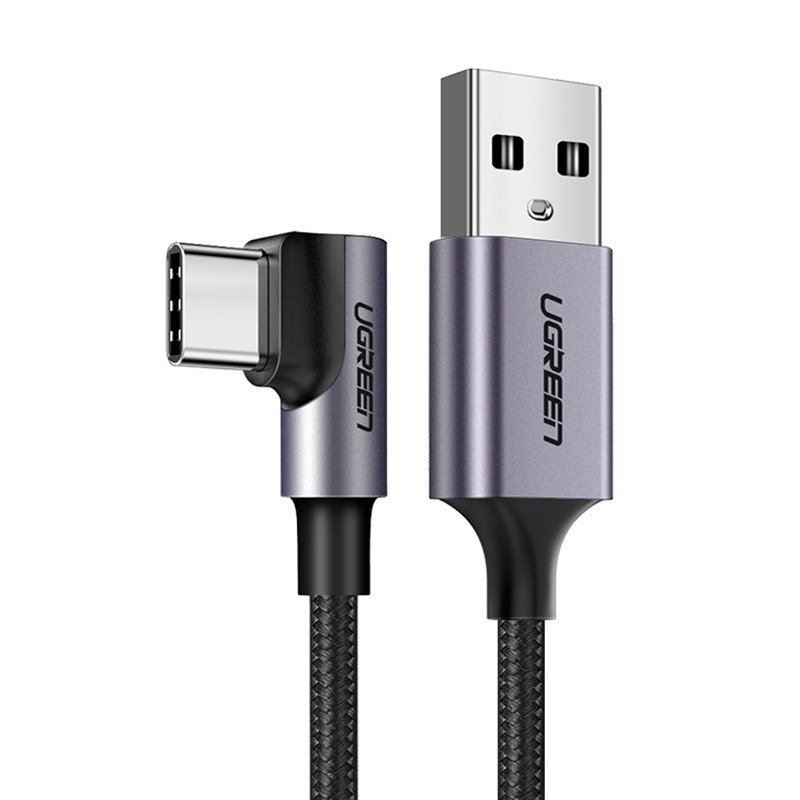Ugreen 50940 USB kabel 5 m USB 2.0 USB A USB C Crno, Srebro