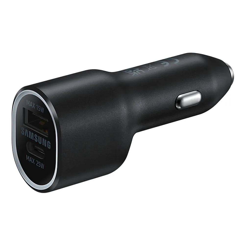 Originalni Samsung avtopolnilec, dvojno hitro polnjenje (maks. 25 W + maks. 15 W), 40 W