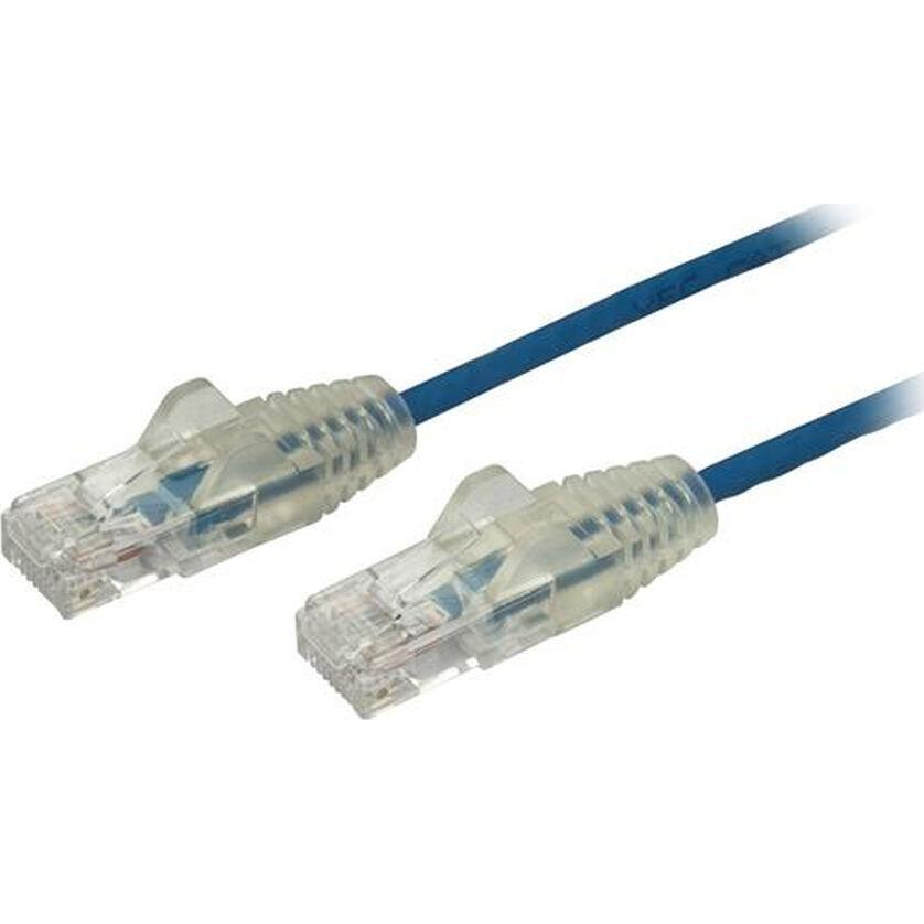 StarTech.com N6PAT50CMBLS kabel za umrežavanje Plavo 0,5 m Cat6 U/UTP (UTP)