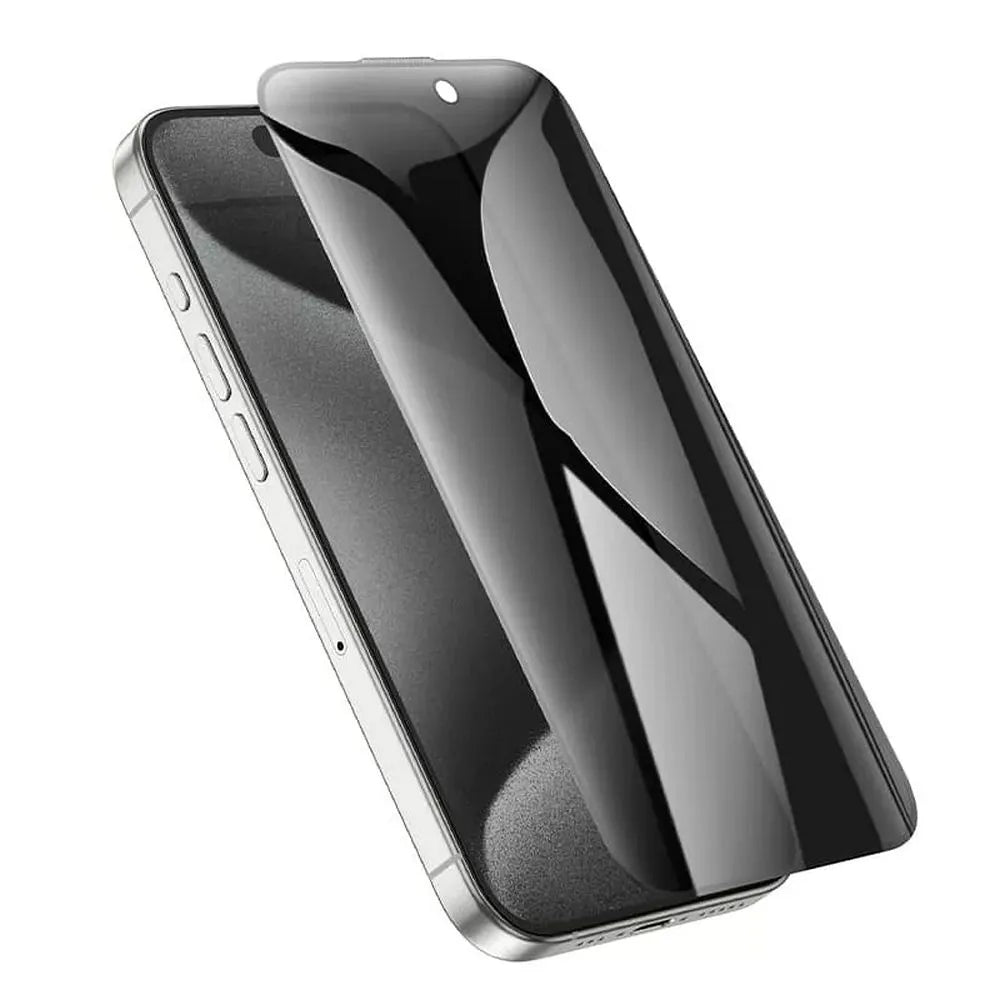 HOCO kaljeno zaščitno steklo proti radovednim pogledom 360 stopinj za iPhone 15 Pro