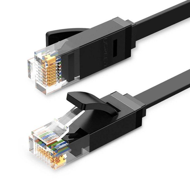 Ugreen NW102 kabel za umrežavanje Crno 3 m Cat6 U/UTP (UTP)