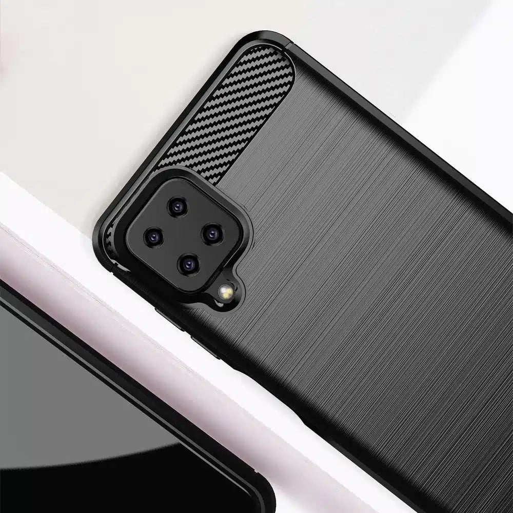 Karbonska maska za SAMSUNG Galaxy A12 črna