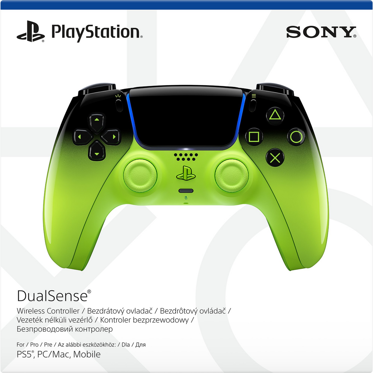 Sony DualSense Crno, Zeleno Bluetooth/USB Podloga za igre Analogni / Digitalni PlayStation 5