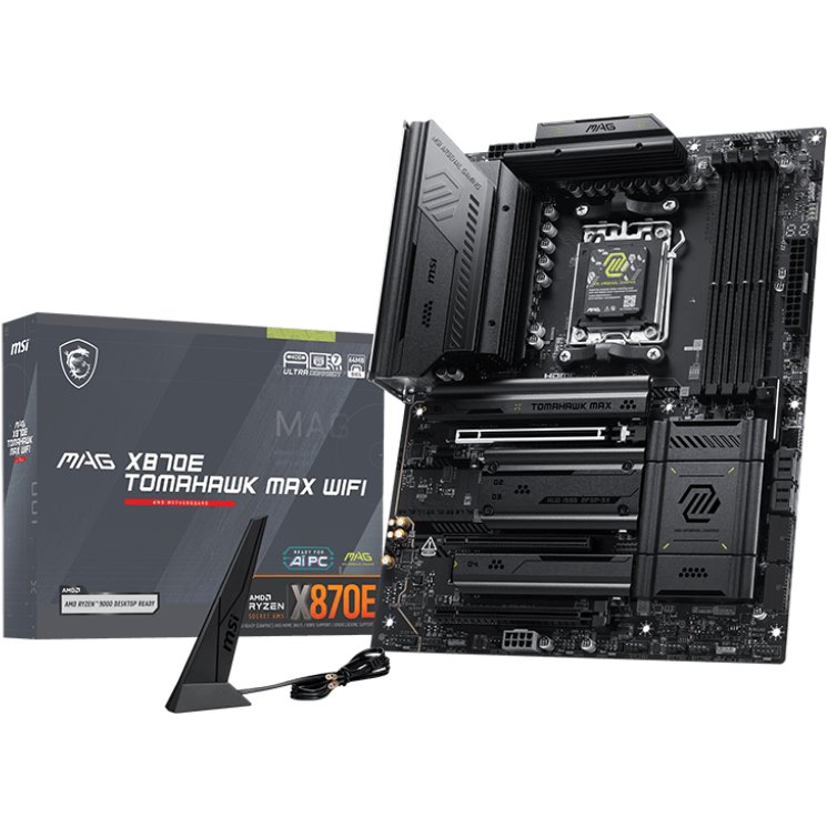 MSI MAG X870E TOMAHAWK MAX WIFI matična ploča AMD X870E Utor AM5 ATX