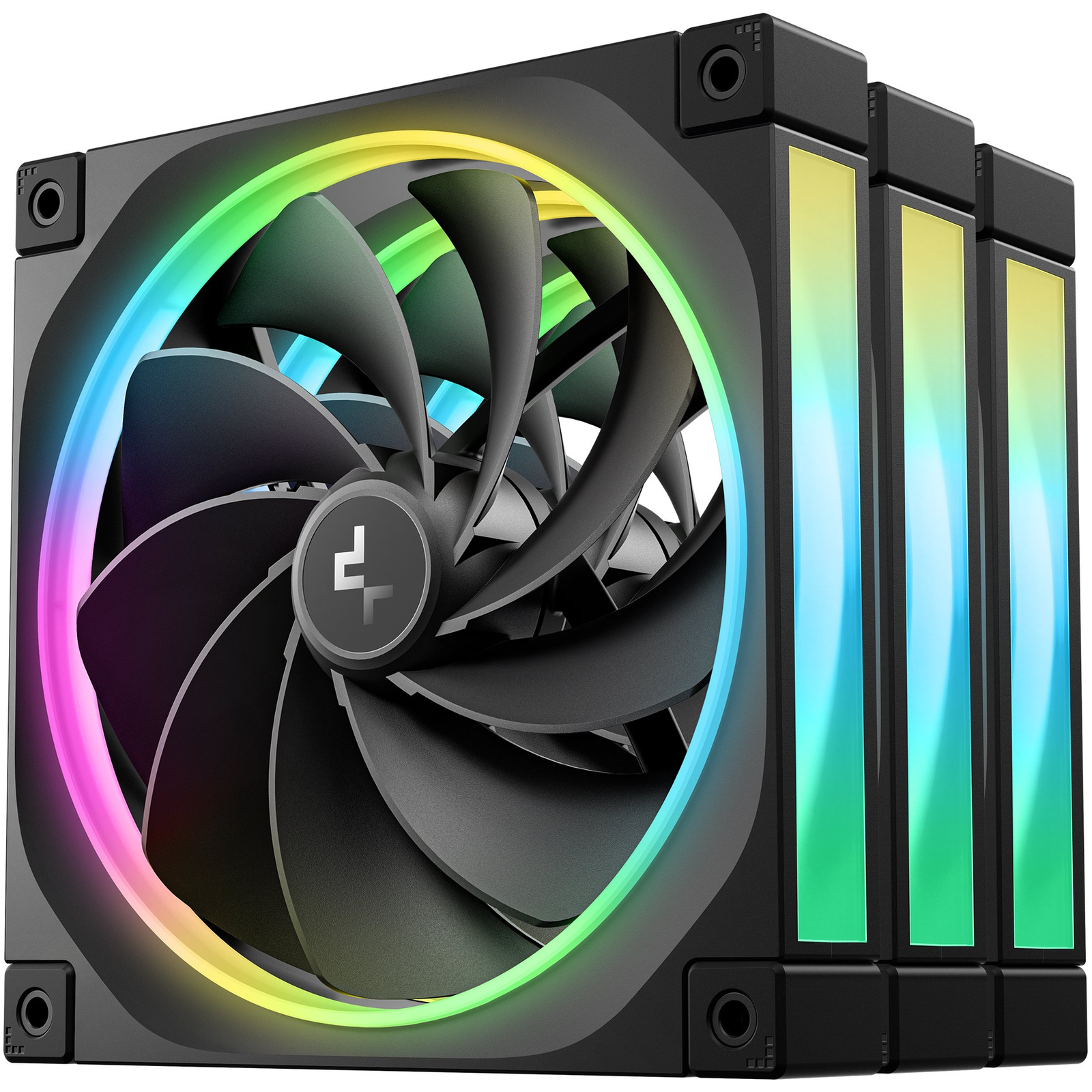 DeepCool FL14R Kućište računala Ventilator 14 cm Crno 3 kom
