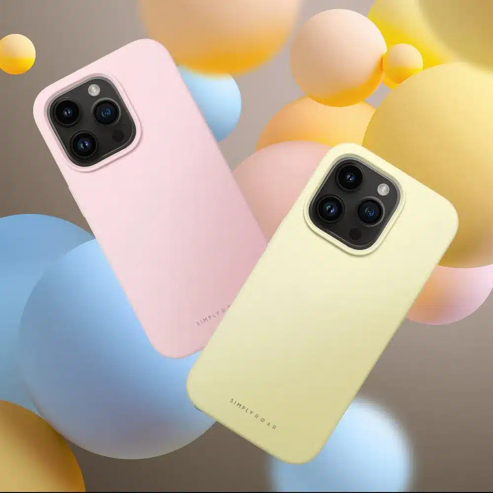 Roar Cloud-Skin maska za iPhone 14 Pro svetlo roza