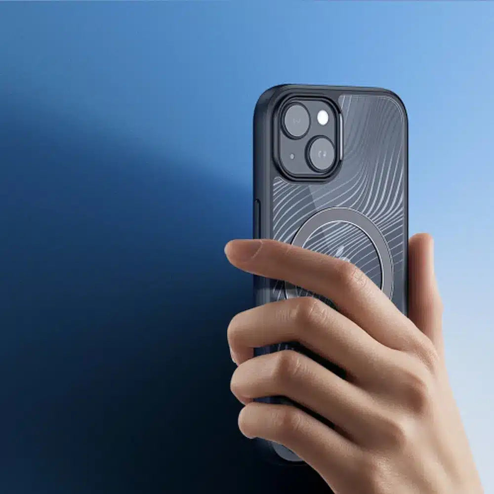 DUX DUCIS Aimo Mag - oklopni etui, združljiv z MagSafe za Apple iPhone 15 črn