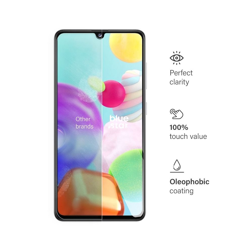 Kaljeno steklo Blue Star za Samsung Galaxy A41