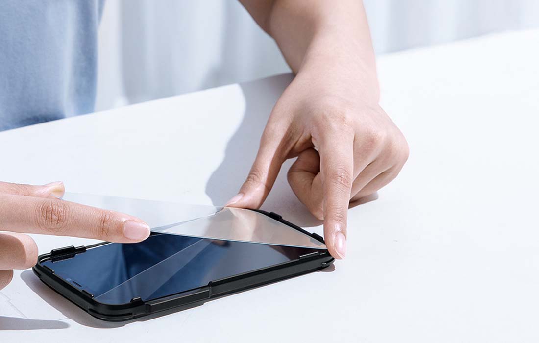 Baseus kaljeno steklo 0,3 mm za iPhone 13/13 Pro (2 kosa)