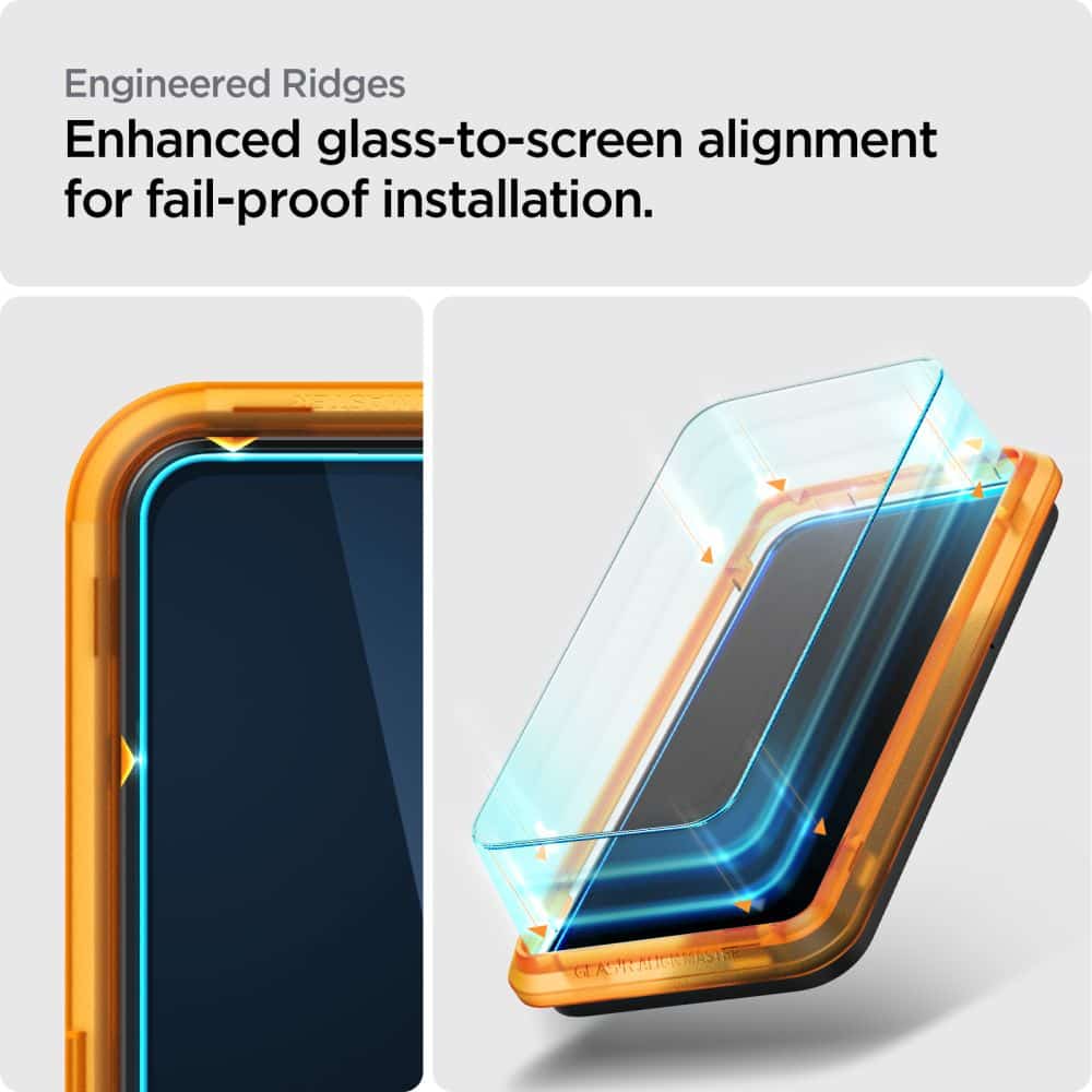 SPIGEN ALM GLAS.TR KALJENO STEKLO 2-KOS ZA SAMSUNG GALAXY A23 5G / LTE (AGL05279) CLEAR