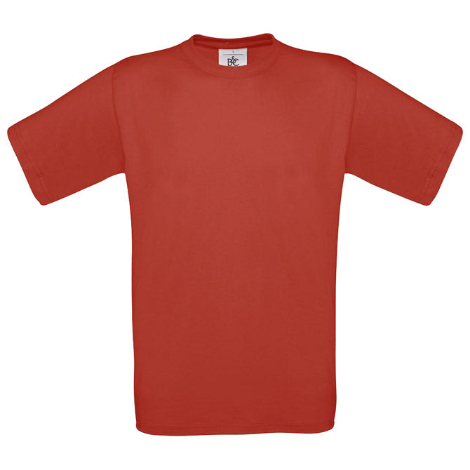 MAJICA KRATKI RUKAVI B&C EXACT 150 CRVENA 2XL!!