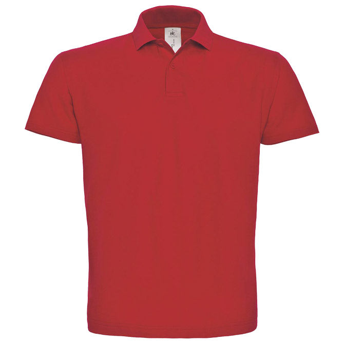 MAJICA KRATKI RUKAVI POLO B&C ID.001 180G CRVENA M