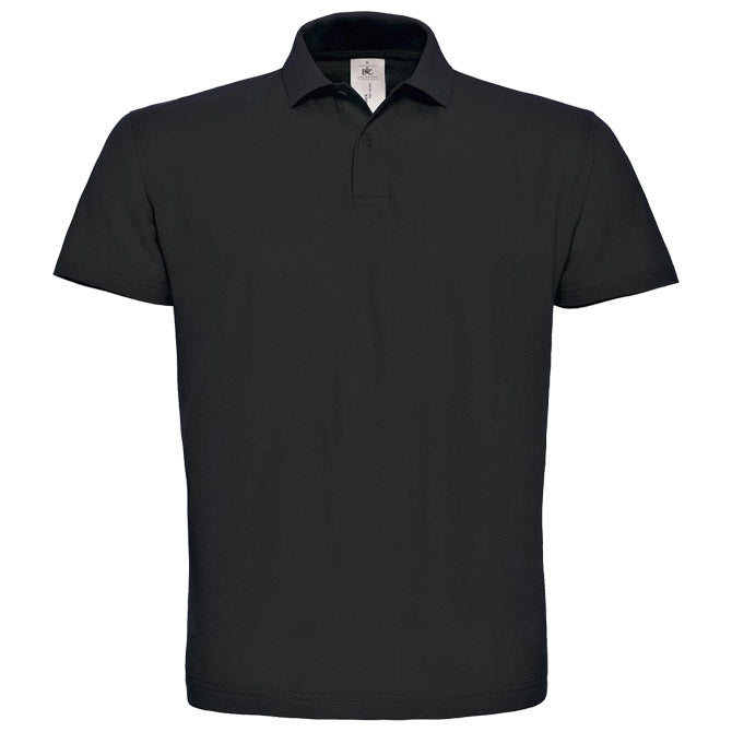 MAJICA KRATKI RUKAVI POLO B&C ID.001 180G CRNA M
