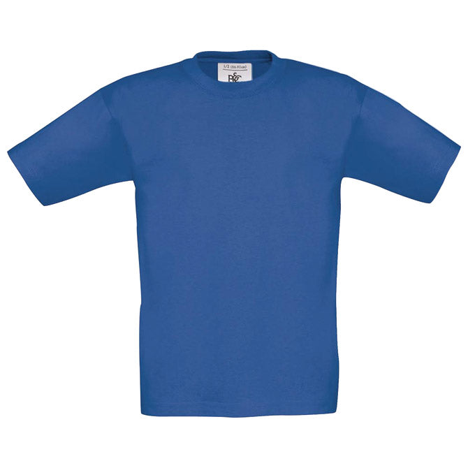MAJICA KRATEK ROKAV B&C EXACT KIDS 150 ZAGREBŠKA MODRA 3/4