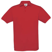 MAJICA KRATKI ROKAVI B&C SAFRAN POLO 180G RDEČA L
