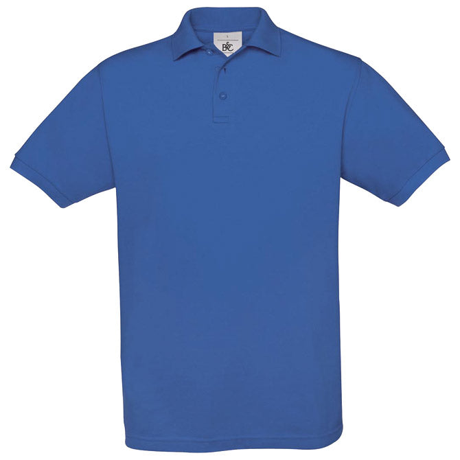 MAJICA KRATKI RUKAVI B&C SAFRAN POLO 180G ZAGREBAČKO PLAVA 3XL
