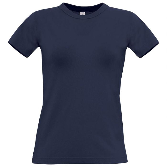 MAJICA KRATKI RUKAVI B&C EXACT WOMEN 190 TAMNOPLAVA XL * DO ISTEKA ZALIHA
