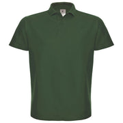 MAJICA KRATKI ROKAVI POLO B&C ID.001 180G TEMNO ZELENA XL