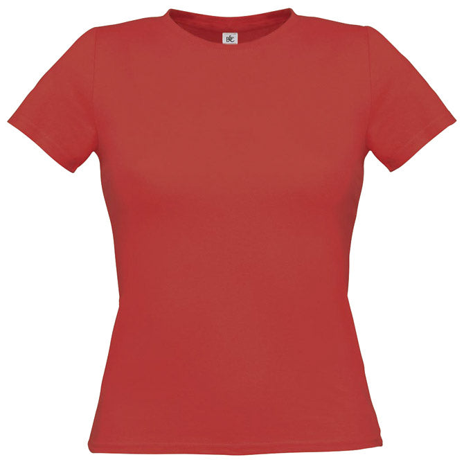 MAJICA KRATKI ROKAVI B&C WOMEN-ONLY RDEČA 2XL!!