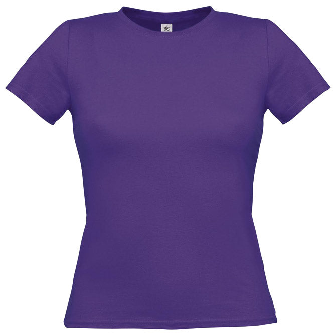 MAJICA KRATKI ROKAVI B&C WOMEN-ONLY VIJOLIČNA S!!