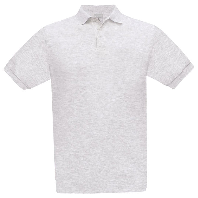 MAJICA KRATKI RUKAVI B&C SAFRAN POLO 180G PEPELJASTO SIVA 2XL-EOL!!