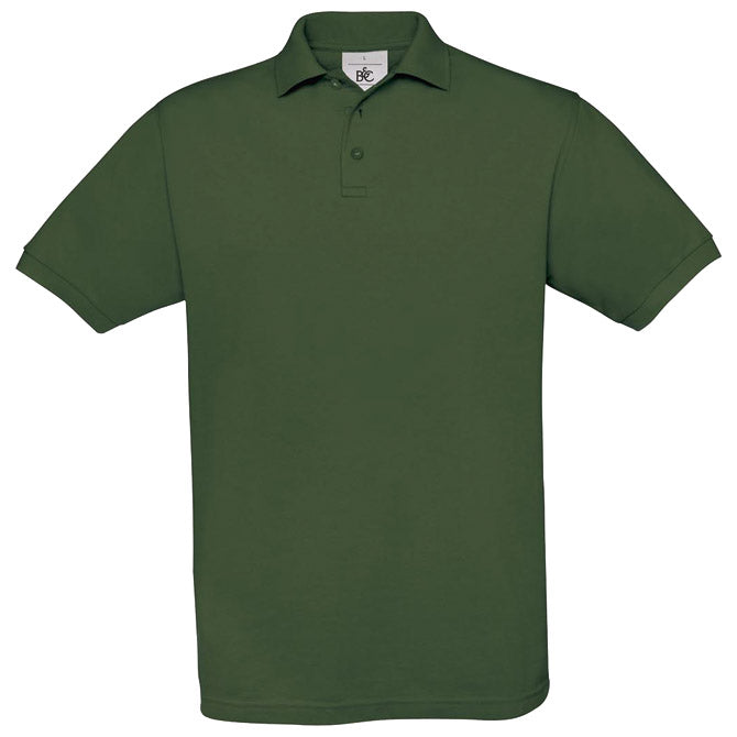 MAJICA KRATKI RUKAVI B&C SAFRAN POLO 180G TAMNO ZELENA XL-EOL!!