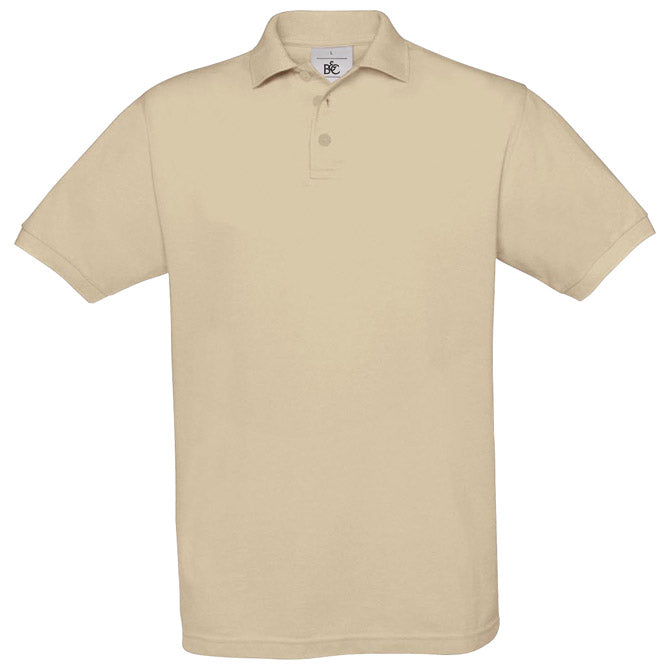 MAJICA KRATKI ROKAVI B&C SAFRAN POLO 180G BARVA PESKA S-EOL!!