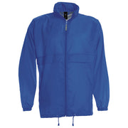 VJETROVKA S KAPULJAČOM ZIP UNISEX B&C SIROCCO ZAGREBAČKO PLAVA 2XL