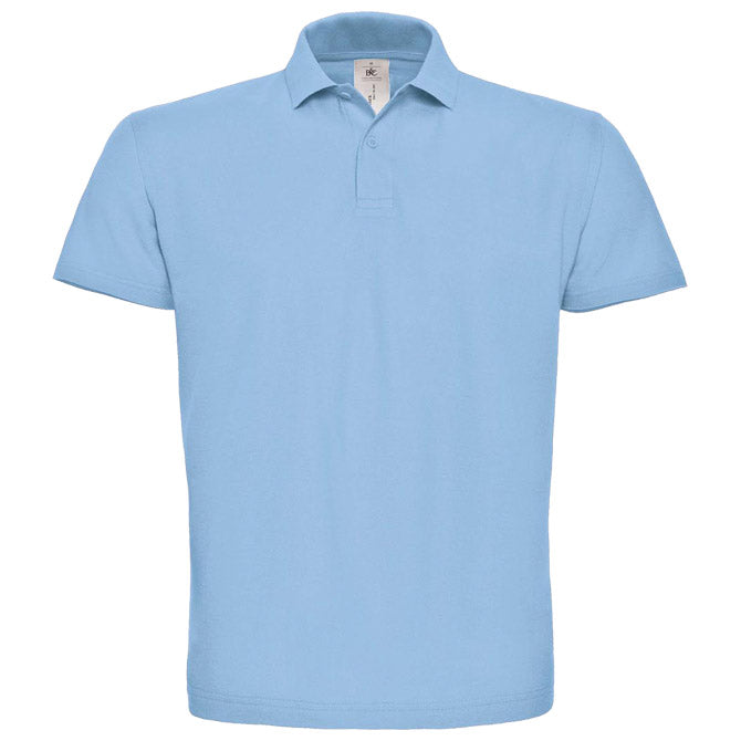 MAJICA KRATKI RUKAVI POLO B&C ID.001 180G SVIJETLO PLAVA 2XL