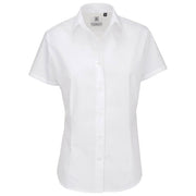ŽENSKA SRAJCA KRATKI ROKAVI B&C HERITAGE 120G BELA 2XL